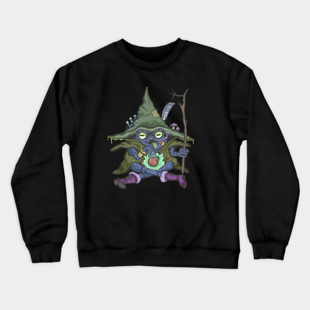 Fungelion, the Amphibious Tomato Shaman Crewneck Sweatshirt by Ginboy